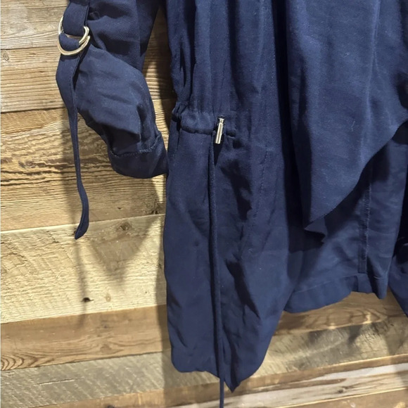 Zara flowy blazer jacket office street Drawstring waterfall holidays flowy XS - Picture 2 of 4